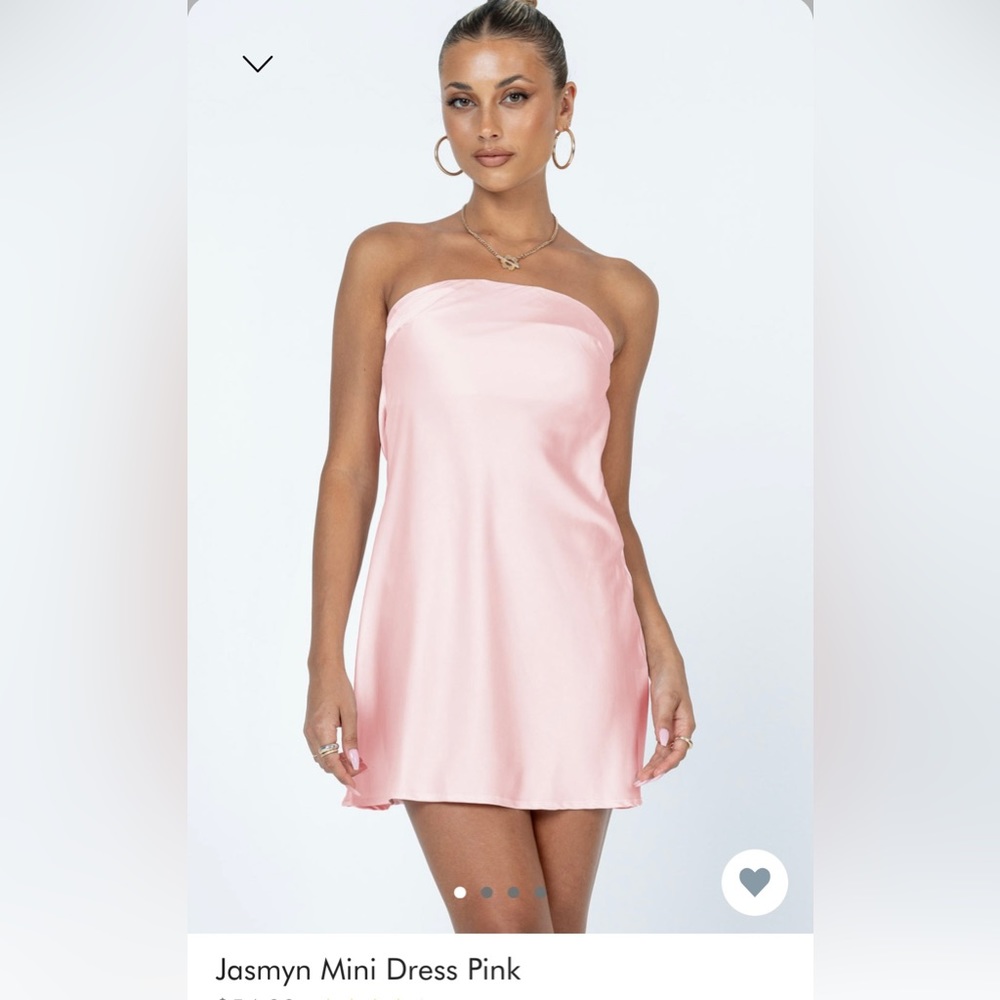 Princess Polly Jasmyn Pink Mini Dress